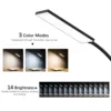 5W LED Clip on Desk Lamp with 3 Modes 11 Brightness  2M Cable Dimmer 14 Levels Clamp Table Lamp 2