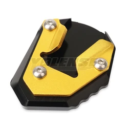 Motorcycle CNC Kickstand Foot Extension Pad & Support Plate Enlarge Stand (God - NO LOGO)