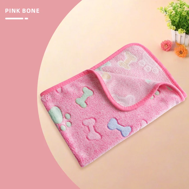 Pet Cat and Dog Blanket Coral Velvet Soft and Lint-Free All-Season Double-Sided Velvet Comfortable Pet Dog Pad 2