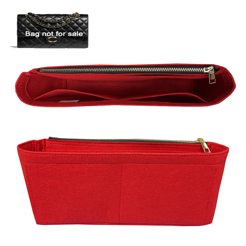 Purse Organizer CC Classic CF Flap Bag Mini Large Maxi,Designer Handbags,Bag Organiser Insert Premium Felt (Handmade/20 Color）