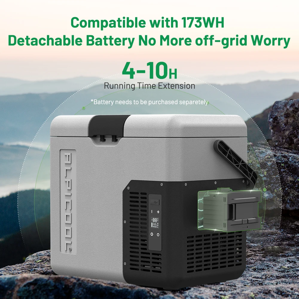 ️ ثلاجة صغيرة للسيارة Alpicool P18