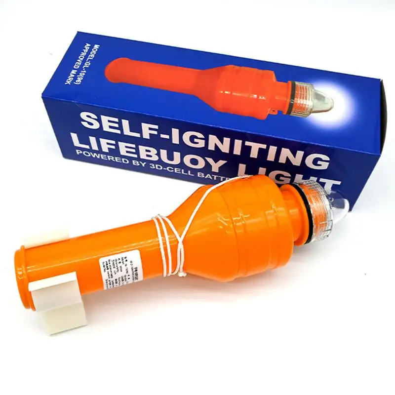 Lifebuoy Light LED Flashing Stick Floating Electronic Visual Distress Signal Lamp With High-visibility LED Light For Boat Kayak