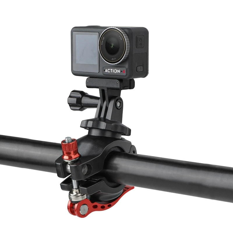 

Велосипедный зажим для Gopro 12 Pocket 3 Insta360 Fimi, зажим для телефона, экшн-Спортивная камера для верховой езды, кронштейн для скрытого крепления AirTag