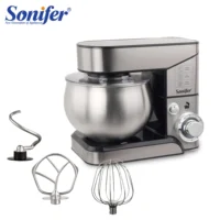 5L Stand Mixer Kitchen Aid Food Blender Cream Whisk Cake Dough Mixers With Bowl Stainless Steel Chef Machine Charm Sonifer 1