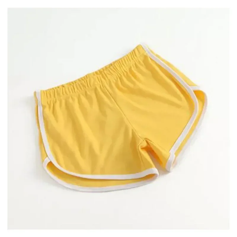 EBAIHUI-Women's Sports Short Pants Casual Yoga Fitness Running Pants Patchwork Design European American Style Shorts New Summer