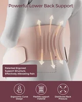 Ceinture de soutien pour le ventre de maternité, sangle d'épaule réglable et respirante pour femmes enceintes, prénatale et post-partum 3