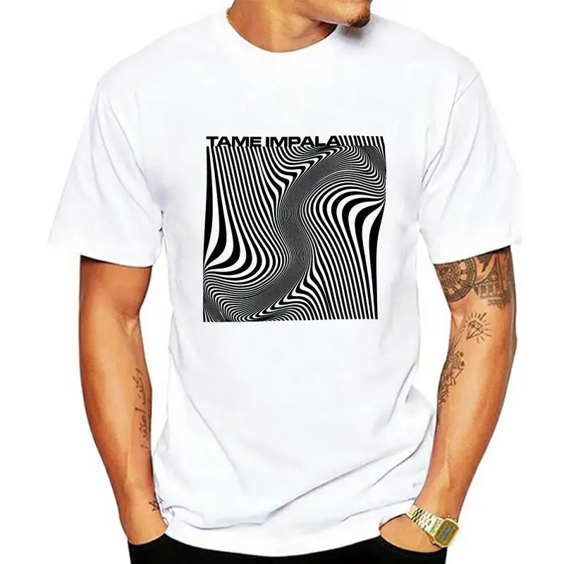 Tame Impala Wave Square Girls Jr Soft Tee Large Mint Rockabilia 888700987926 Fashion Cool Tee Shirt
