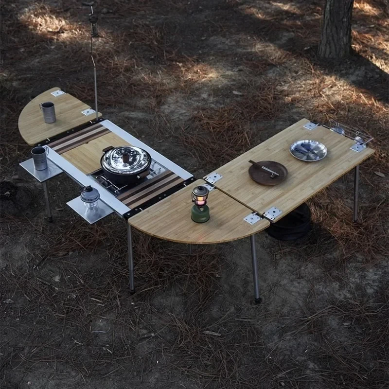 Description Picture 2 of itemIGT Unit Table Folding Frame 2/3/4 Unit Aluminum Alloy Folding Frame Portable Lightweight Camping Equipment