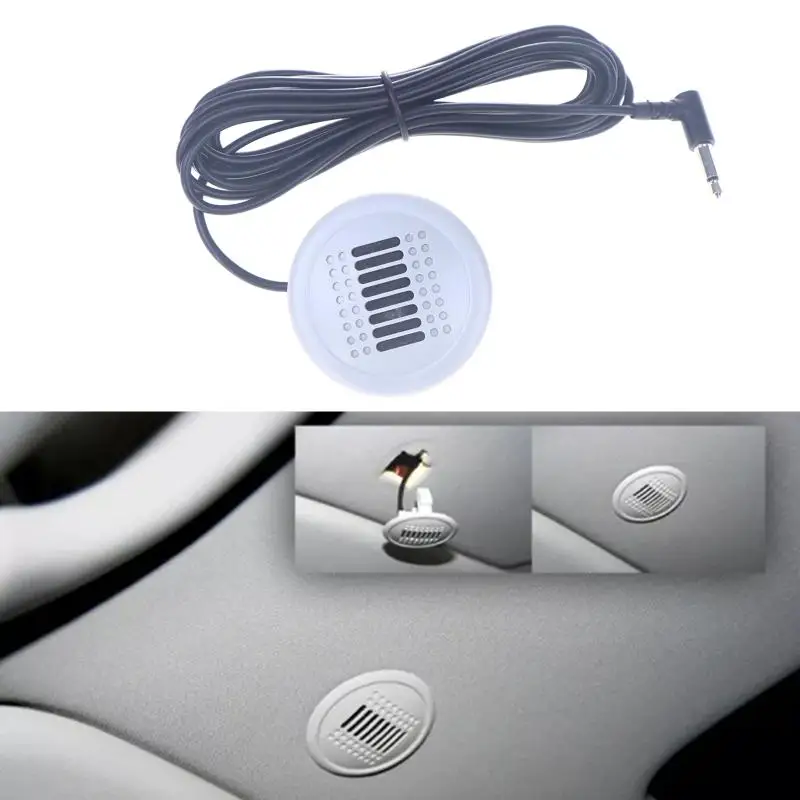 7H5857155A 3.5MM External MIC Interface Microphone Mic Car Audio Stereo Wired For Android Radio Car Electronics Accessories