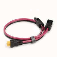Connecteur de panneau solaire XT60 femelle, cordon d'alimentation 12awg, câble de chargement de stockage d'énergie, cellules photovoltaïques, accessoires de système solaire 5