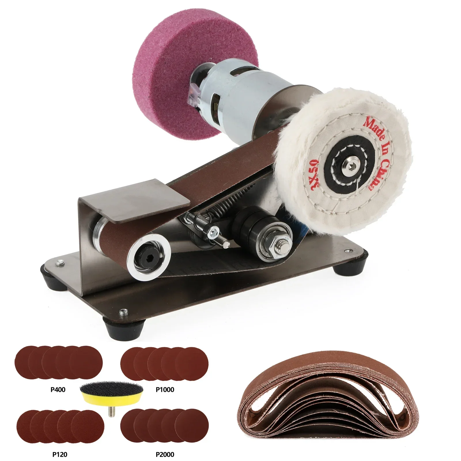 Mini Electric Belt Sander DIY Angle Blade Sharpening Machine Polishing Grinding Machine Desktop Cutter Edges Power Tool electric orbital sander,electric polisher,saw blade sharpening tool