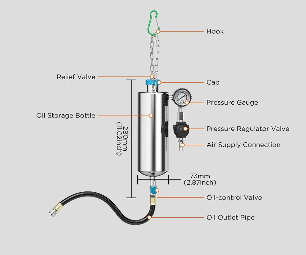 AUTOOL C80 Auto Kraftstoff Injektor Reinigung Maschine Auto Motor Reiniger Waschen Werkzeug Nicht Demontieren Tester Motor Wartung