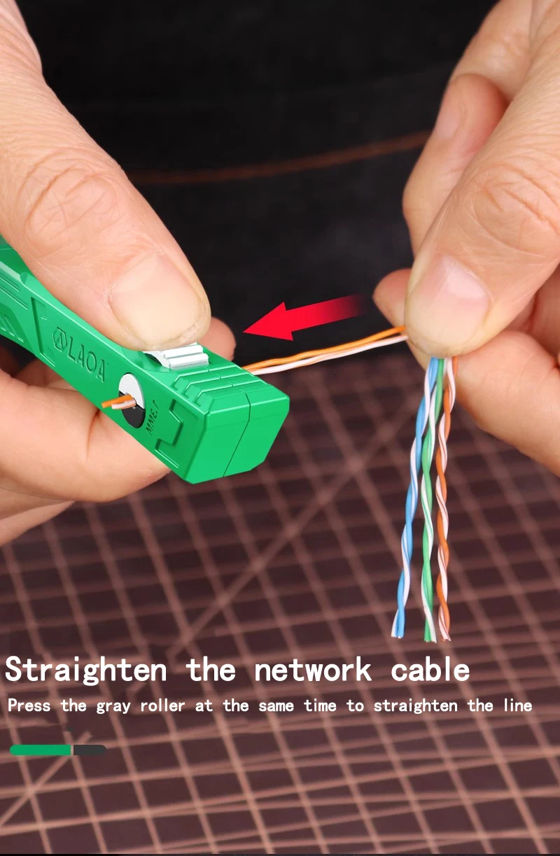 Professioneller Netzwerkkabelmanager, Untergrundkabelgerät, 1,3 mm, geeignet für Super-Kategorie 5 und Kategorie 6. – Detail 6