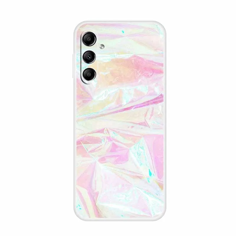 Marble Design Soft Silicone TPU Phone Case - Cartoon Print Cover