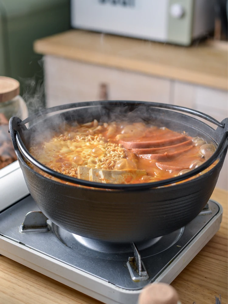 Japanese Stew Pot Cast Iron Without Coating Thickened High - Temu