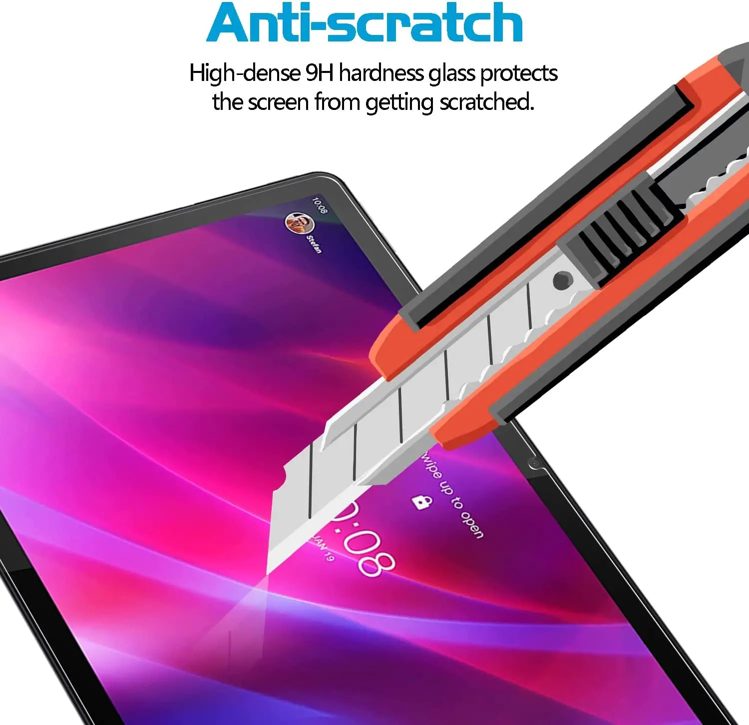 3pcs Screen Protector For Lenovo Tab P11 Plus 11'' 2021 TB-J616F TB-J607F Protective Film Anti Scratch Clear Tempered Glass 3
