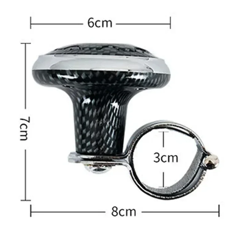 Car Steering Wheel Booster Spinner Knob 360 Degree Rotation Ball Handle For Cars Semi Truck Forklifts Auto Parts