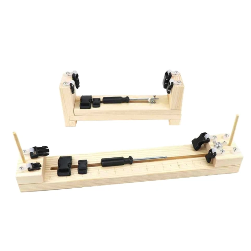 Kits fabrication bracelets, outil gabarit paracorde en bois pour le tressage paracorde, le tissage, le bricolage