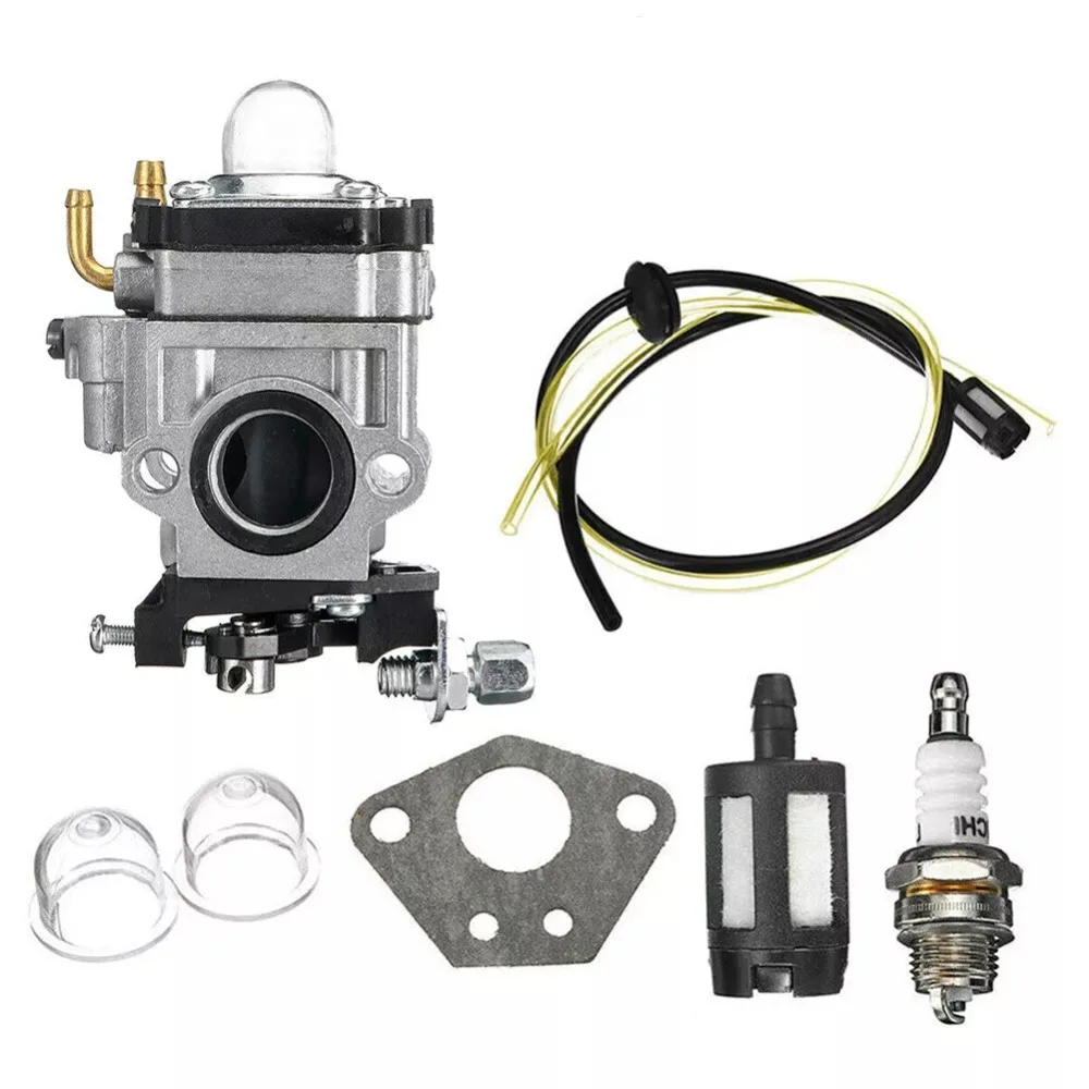 Carburetor Kit For Brushcutter 43cc 52cc 49cc Strimmer Cutter Chainsaw 15mm