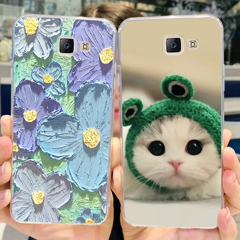 Luxury Painted Soft Slim Phone Case Cover Bumper