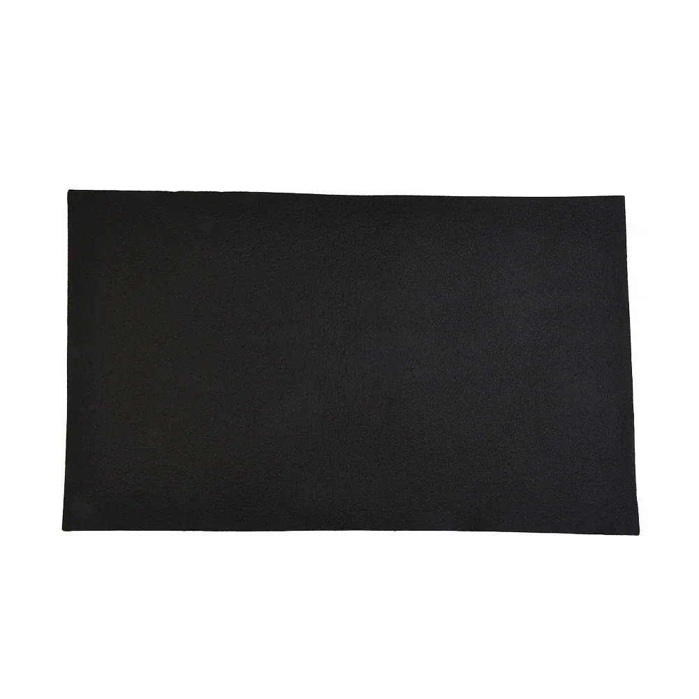 1x Black Car Sound Proofing Deadening Insulation Foam 30cm*50cm*6mm Rubber +plastic Cotton To Reduce Vibrations And Rattles