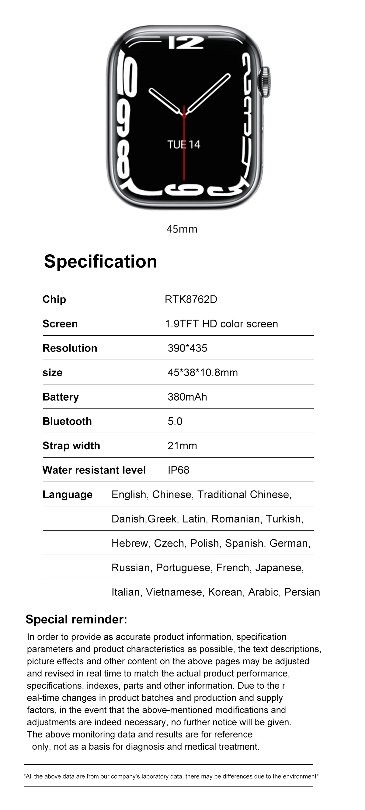2022 1.9" Sport Smart Watch Men Bluetooth Call Custom Dial NFC Women Fitness Smartwatch Pk DT7 W37 W27 Pro Smart Watch Series 7