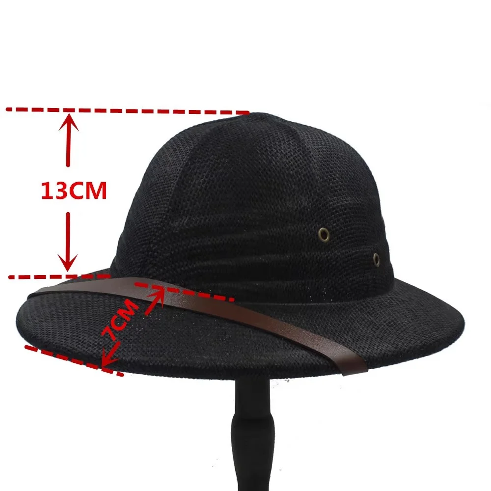 Sommerhelm Strohhut Outdoor Herren und Damen Reise Personalisierter Hut Strandhut Kreuzfahrthut Brillenzubehör Hut – Detail 2