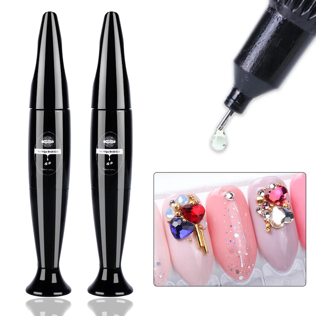 BORN PRETTY 10g Nail Rhinestone Adhesive Glue For Stick The 3D