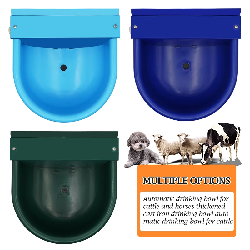 Bebedero Automático De Acero Inoxidable Con Válvula De Flotador, Para Caballos, Ganado, Perros - Incluye Tubo Y Adaptador