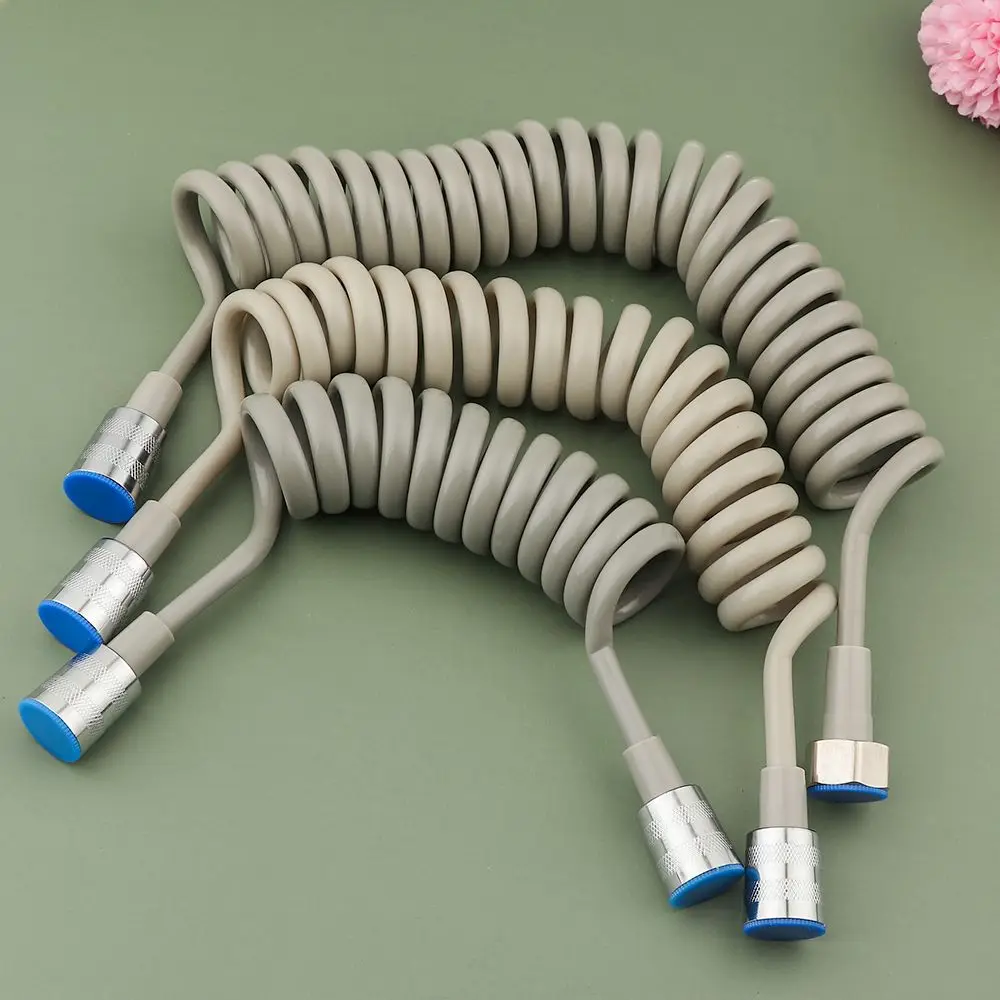 Flexible Anti-wrap Telephone Line Style Bath Sprayer Connect Pipe Spring Shower Hose Toilet Bidet Water Plumbing