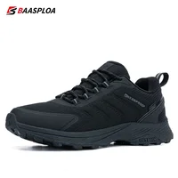Baasploa Man Hiking Shoes Wear-Resistant Sneakers Non-slip Men Outdoor Sneaker Waterproof Light Male Walking Shoes Comforty 2023 1