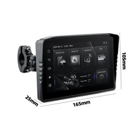 EKIY 6.25" Wireless CarPlay Moto Android Auto GPS Motorcycle Navigation Portable Digital Dashboard Anti Theft Removable Screen - Image 6