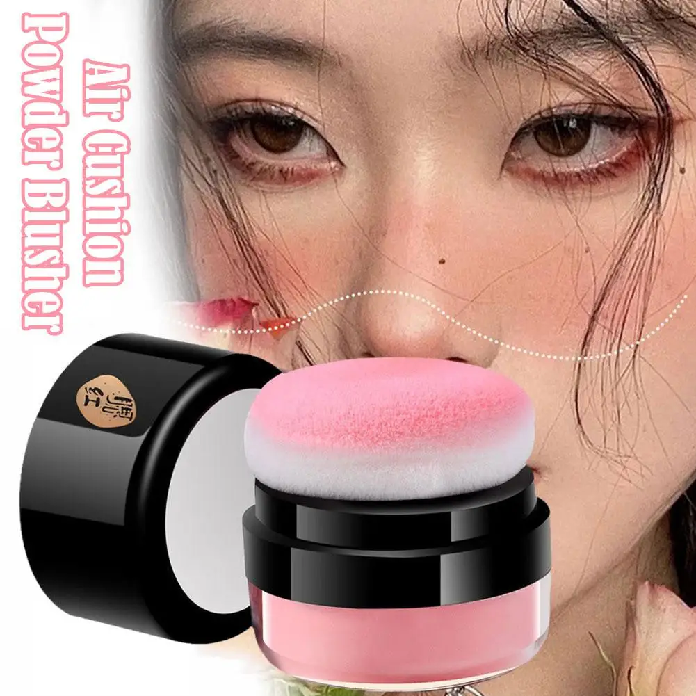 Oil Control Air Cushion Blush Air Cushion Powder Blusher Powder Nourishing Korean Nude Cosmetic Face Brightening Blusher So V3K7