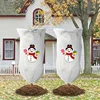 1pc Heavy Duty Winter Frost Cloth Plant Cover - Drawstring Design for Outdoor Shrubs, Fruit Trees,Ideal for Christmas Gardening
