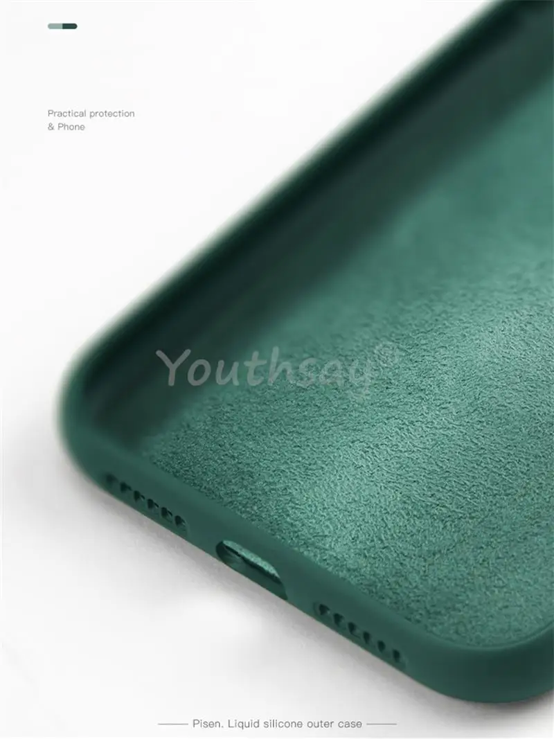 For Realme C55 Case Silicone Liquid Original Phone Cover