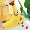 Basket of fruit simulation fruit plush toys apple banana raspberry idyllic style ornaments soft pillow, event party dolls 2