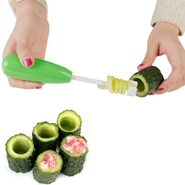 Spiral Vegetable Cutter Kitchen Tools  Vegetable Spiralizer Slicer Twister  - Fruit & Vegetable Tools - Aliexpress