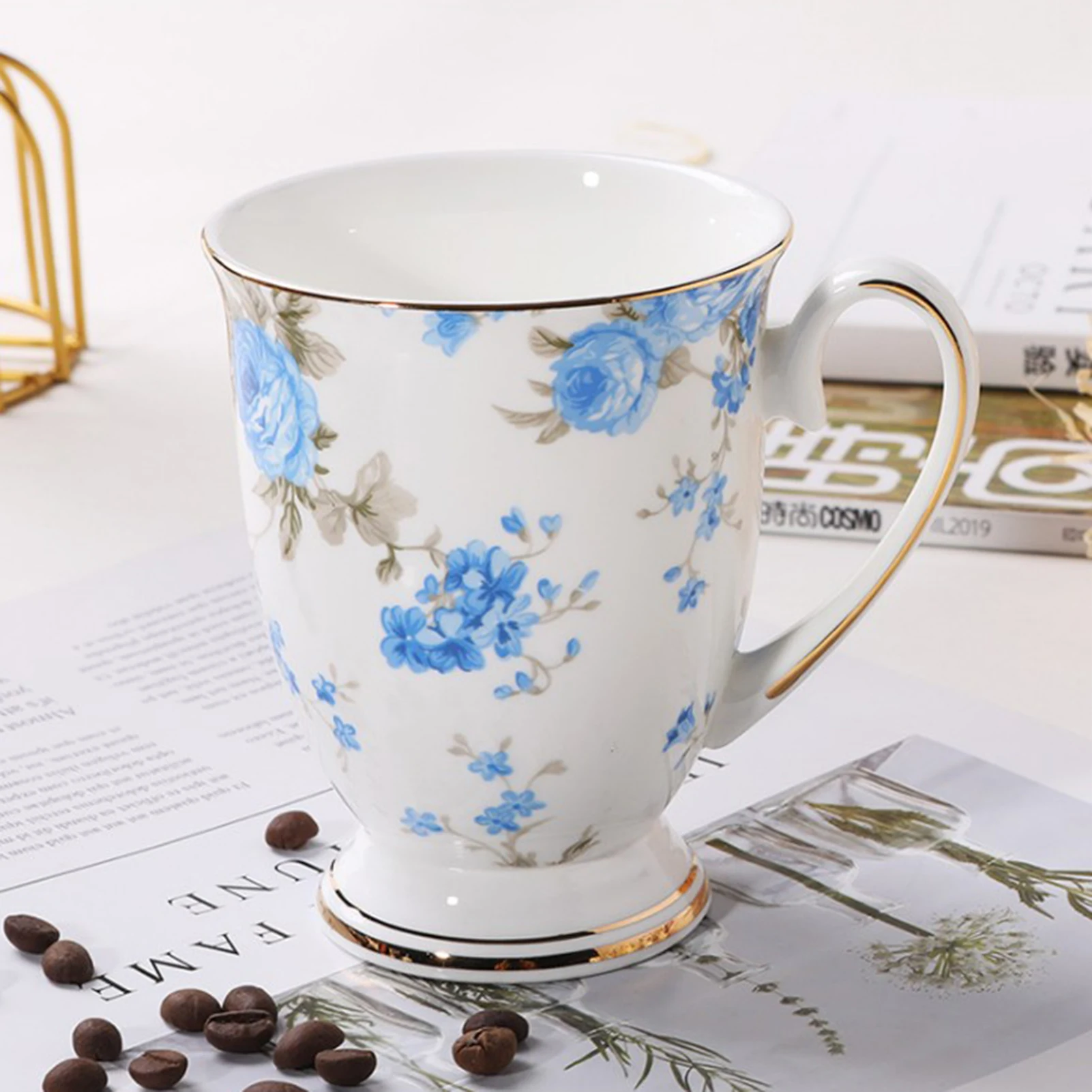 KONZEPT Tazze da caffè 300 ml, set da 2 tazze in ceramica