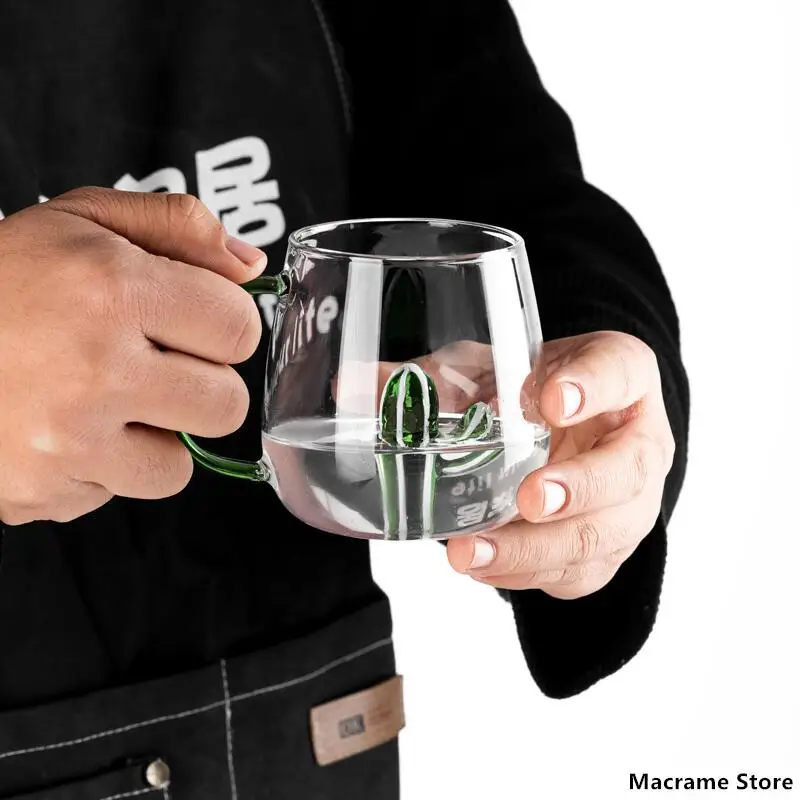 Cartoon Animal Borosilicate Glass Mug 3