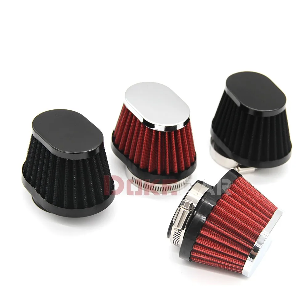 Motorcycle Air Filter Car Universal Air Intake Accessory Auto Mushroom Head Filter 51/55/60MM