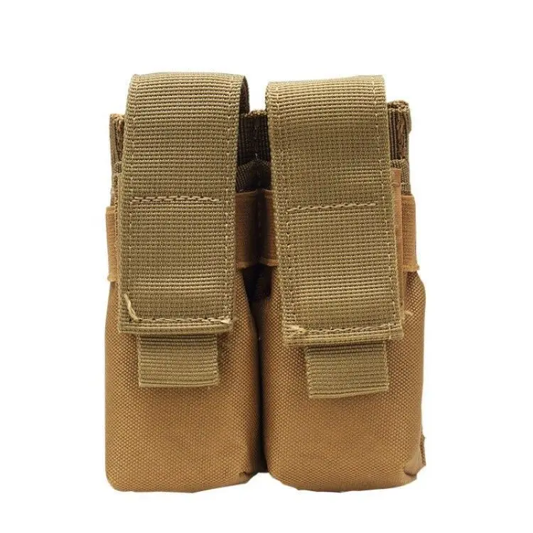 Neue 9MM Double Magazine Pouch Molle Vest Pouches Mag Double Pistol Mag Pouch Single Double Stack Magazine für 9mm/40Calibers – Detail 21