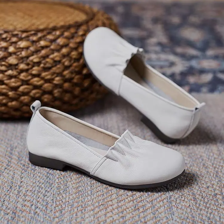 

Big Size Pu Leather White Sneaker Women Shoes Fashion Female Lightweight Comfortable Casual Shoe Maternity Flats Women Shoes