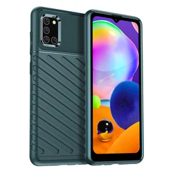 Premium Shockproof Silicone Phone Case - Luxury Protection for Galaxy M21S (Emerald Green)