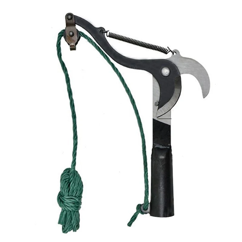 1PC High-Altitude Extension Lopper Branch Scissors Extendable Fruit Tree Pruning Saw Cutter Garden Trimmer Tool With Rope 6