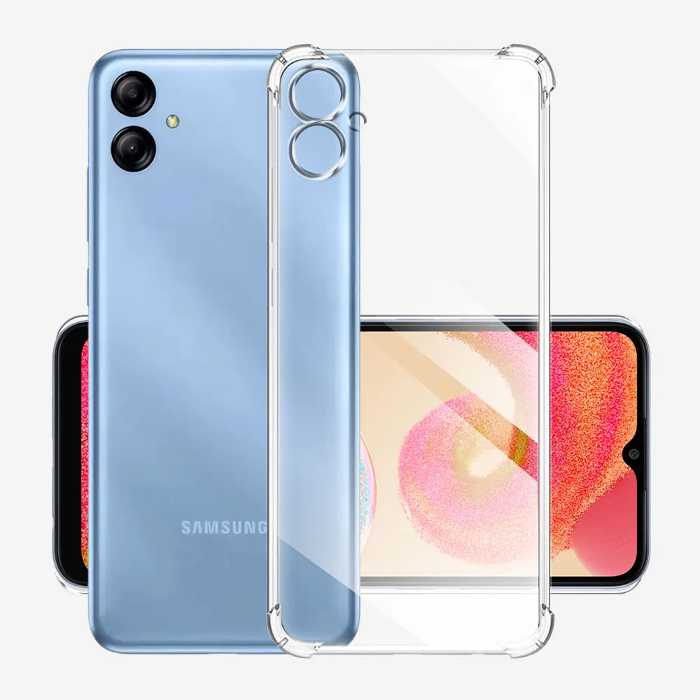 Shockproof Clear TPU Airbag Phone Case - Soft Silicone Transparent Cover