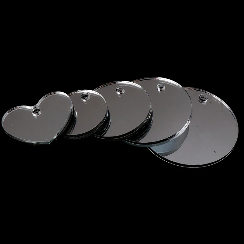 Acrilico Acquario Betta Specchio Acquario Galleggiante Specchio Rotondo Per Pesce Betta Flowerhorn Cichlid Training