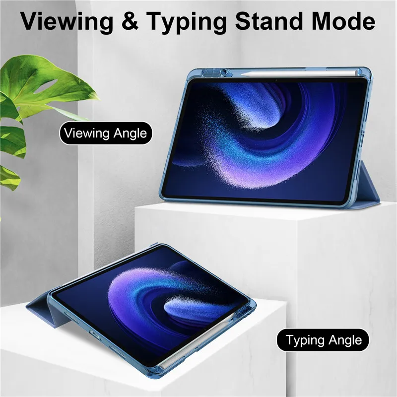 Smart Tablet Funda For Xiaomi MiPad 6 Pro Case With Pencil Holder Shell For Xiaomi Pad 6 Pro Case 2023 11 inch For Mipad6 Cover_voghion.com