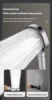 Xiaomi 13cm Large Panel 3Modes Adjustable Home Shower Head  High Pressure Massage ShowerHead Filter Element Bathroom Accessories 6