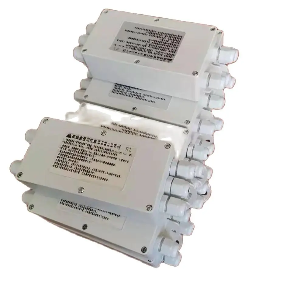 Junction Box Plastics 5 Holes For 4 Wires Load Cell With Circuit Card For measuring force and weight sensors