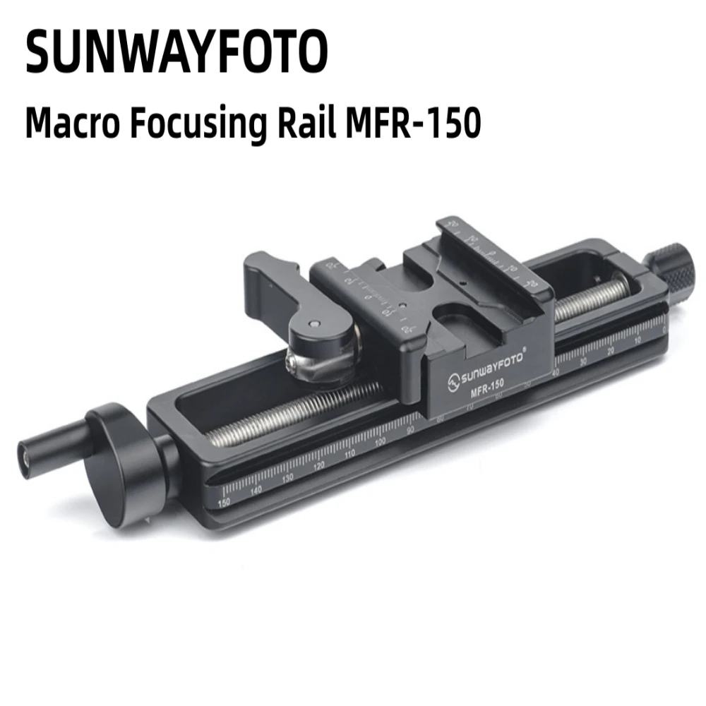 SunwayFoto MFR-150 Macro Focusing Rail, 15lbs Load Capacity